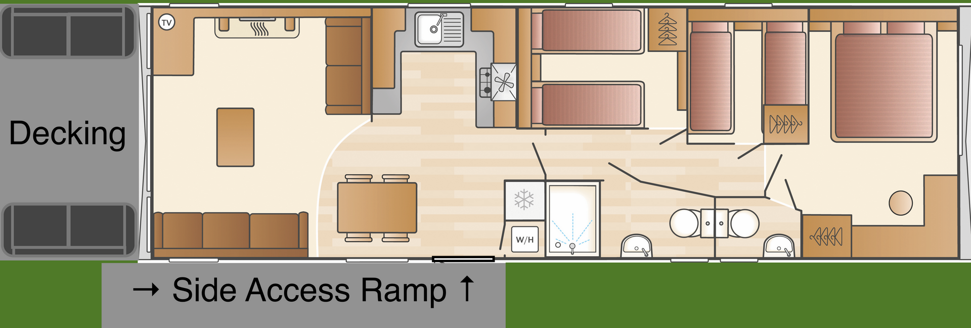 caravan layout